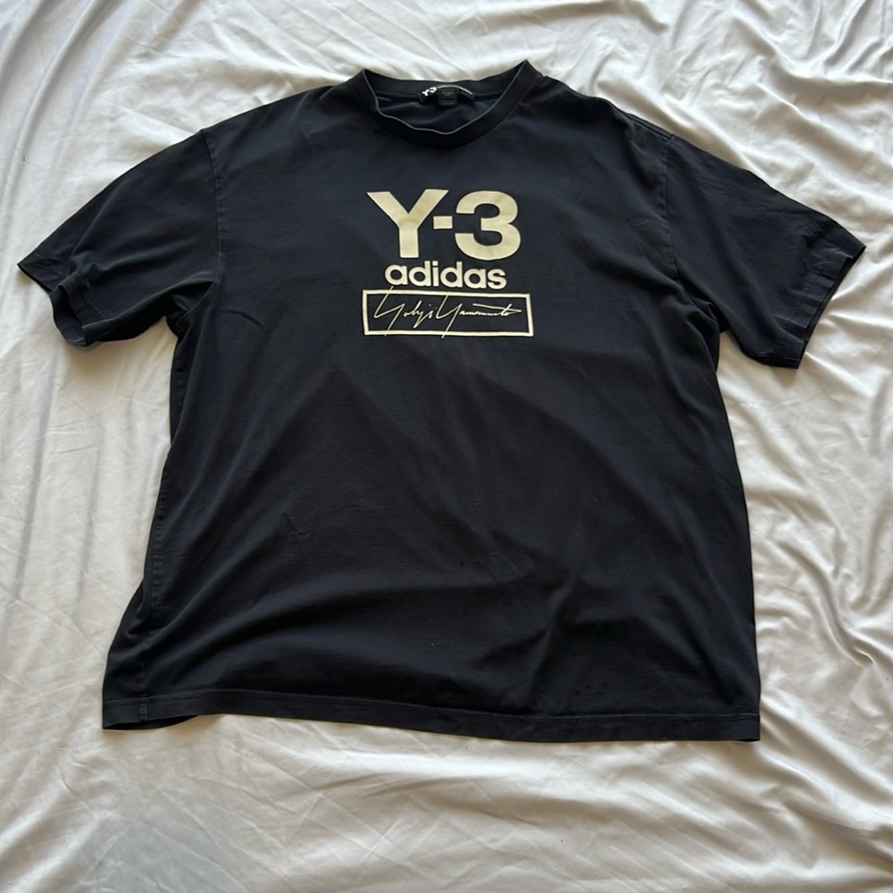 Y-3 Adidas Signature New Logo Tee SS19